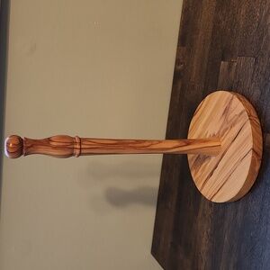Williams Sonoma Olivewood  Paper Towel Holder